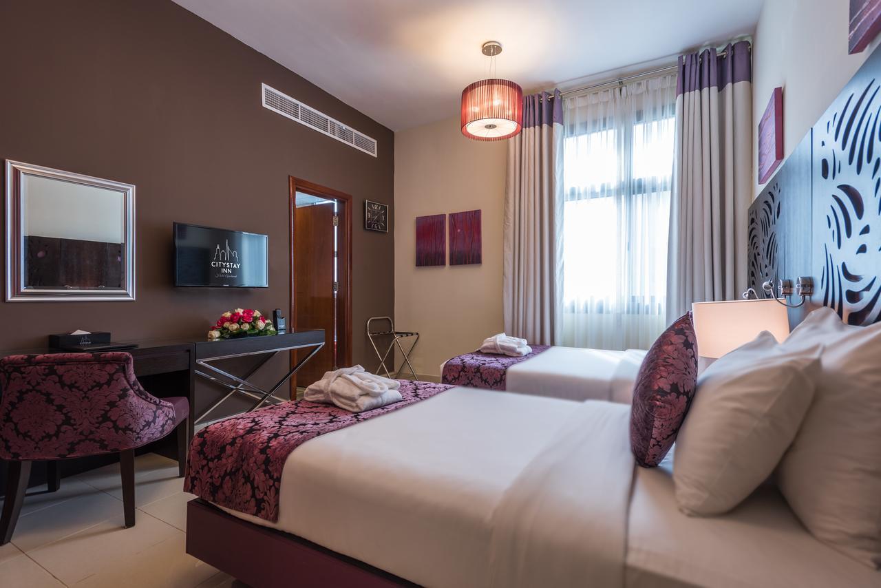 City Stay Hotel Apartment Dubai Eksteriør billede